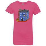 T-Shirts Hot Pink / YXS Who Atsume Girls Premium T-Shirt