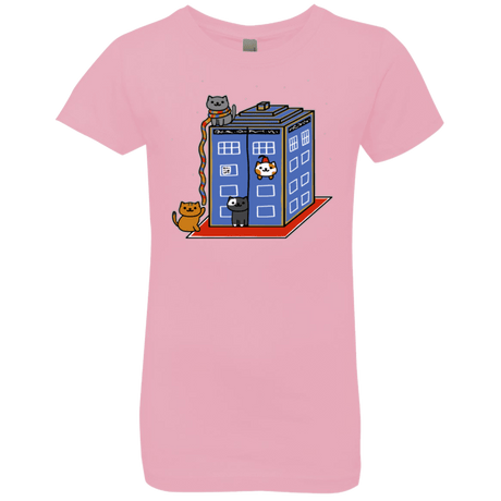 T-Shirts Light Pink / YXS Who Atsume Girls Premium T-Shirt