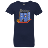 T-Shirts Midnight Navy / YXS Who Atsume Girls Premium T-Shirt