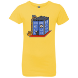 T-Shirts Vibrant Yellow / YXS Who Atsume Girls Premium T-Shirt