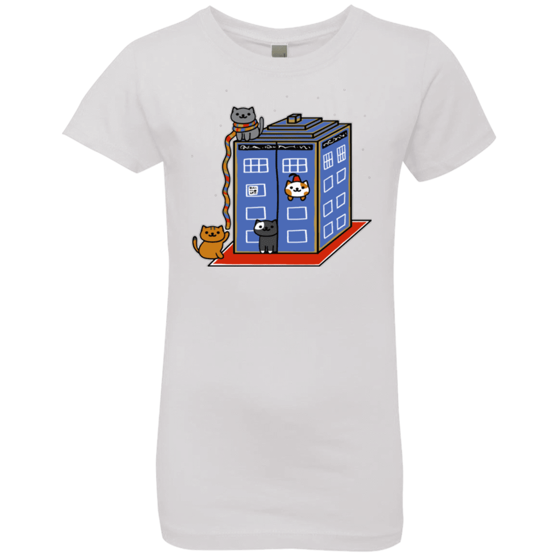 T-Shirts White / YXS Who Atsume Girls Premium T-Shirt