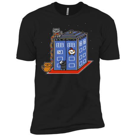 T-Shirts Black / X-Small Who Atsume Men's Premium T-Shirt