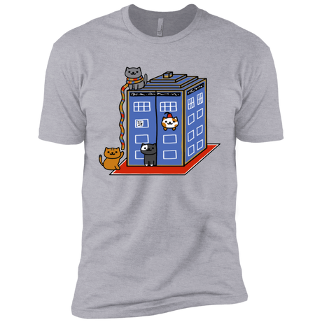 T-Shirts Heather Grey / X-Small Who Atsume Men's Premium T-Shirt