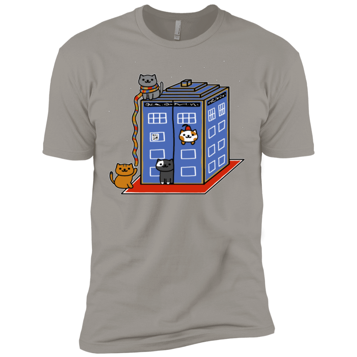 T-Shirts Light Grey / X-Small Who Atsume Men's Premium T-Shirt