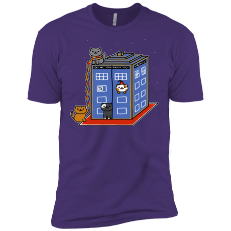 T-Shirts Purple / X-Small Who Atsume Men's Premium T-Shirt