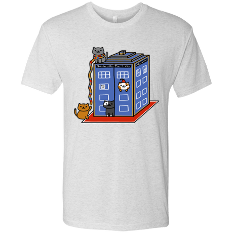 T-Shirts Heather White / Small Who Atsume Men's Triblend T-Shirt