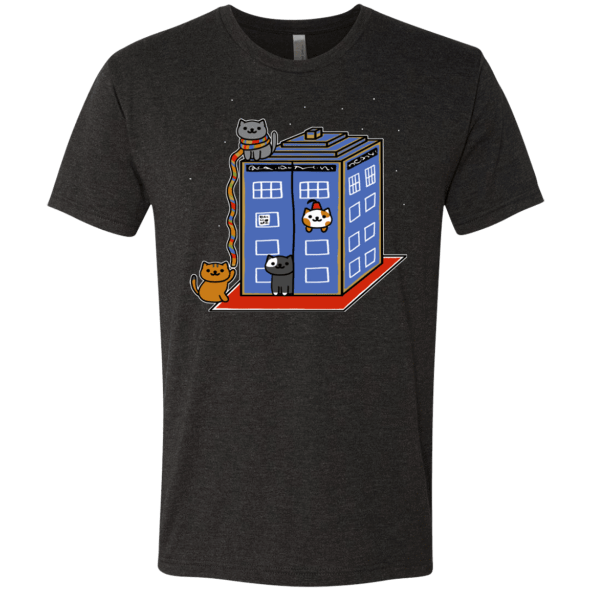 T-Shirts Vintage Black / Small Who Atsume Men's Triblend T-Shirt