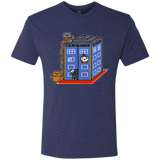 T-Shirts Vintage Navy / Small Who Atsume Men's Triblend T-Shirt