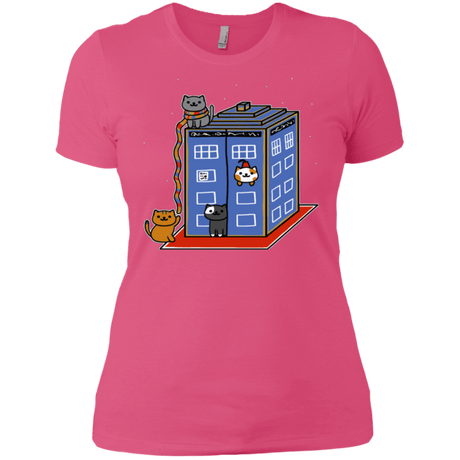 T-Shirts Hot Pink / X-Small Who Atsume Women's Premium T-Shirt