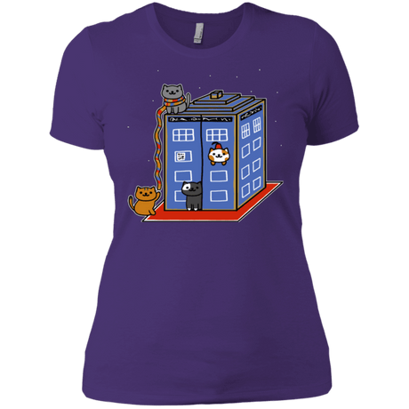 T-Shirts Purple / X-Small Who Atsume Women's Premium T-Shirt