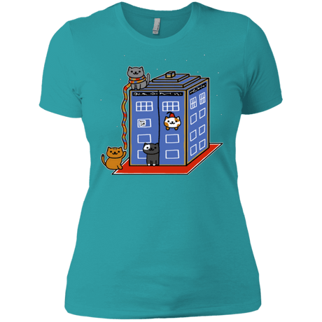 T-Shirts Tahiti Blue / X-Small Who Atsume Women's Premium T-Shirt