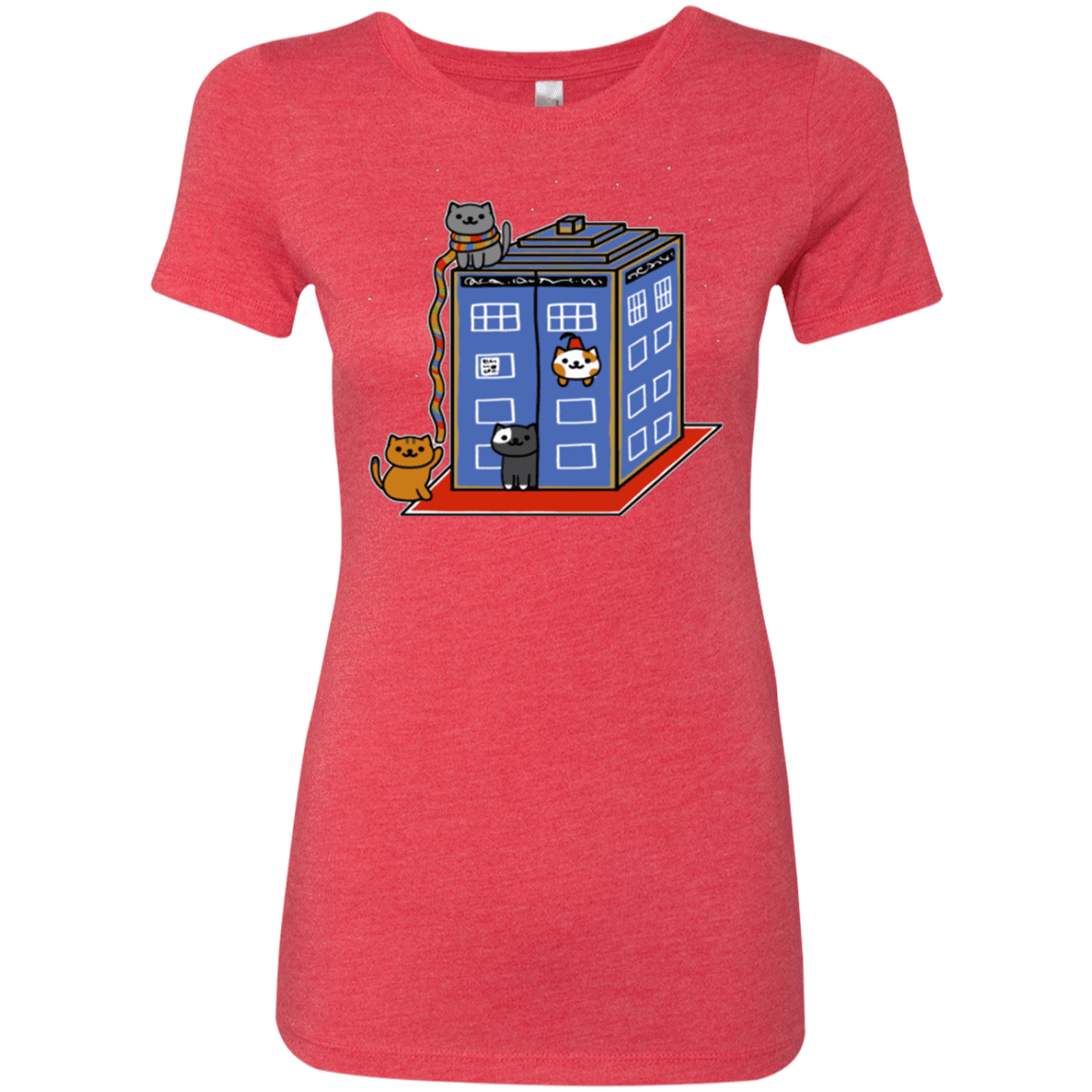 T-Shirts Vintage Red / Small Who Atsume Women's Triblend T-Shirt