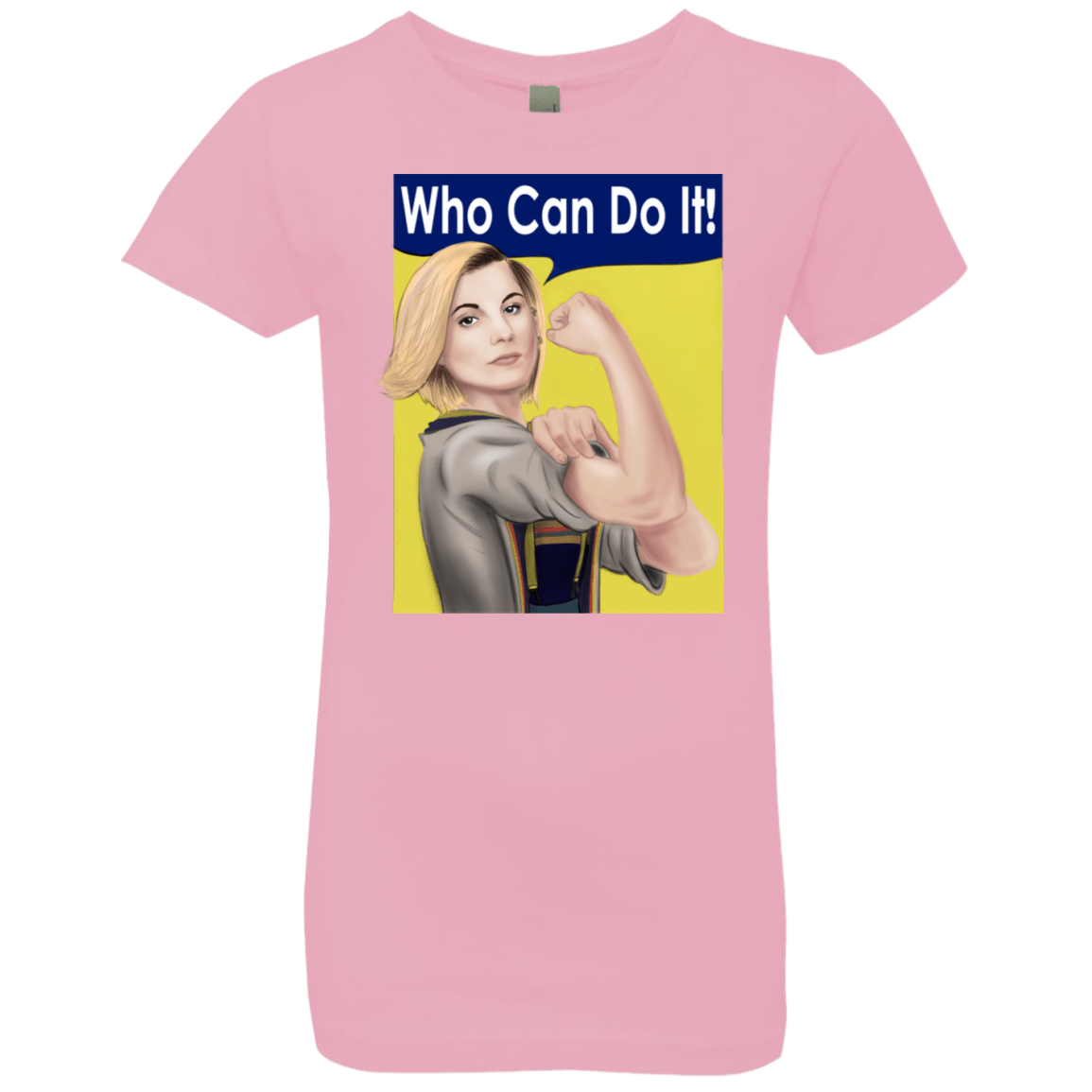 T-Shirts Light Pink / YXS Who Can Do It Girls Premium T-Shirt