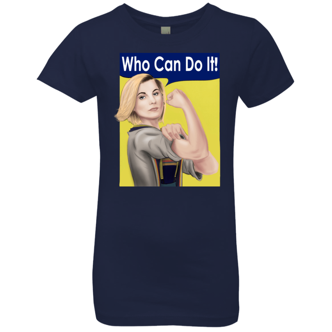 T-Shirts Midnight Navy / YXS Who Can Do It Girls Premium T-Shirt