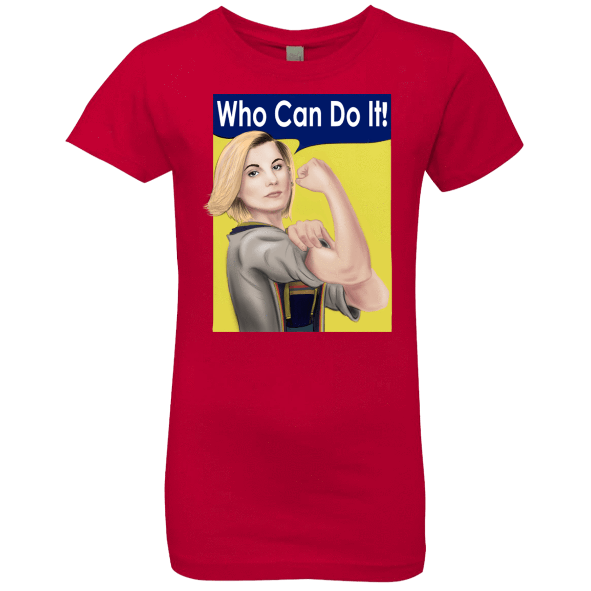 T-Shirts Red / YXS Who Can Do It Girls Premium T-Shirt