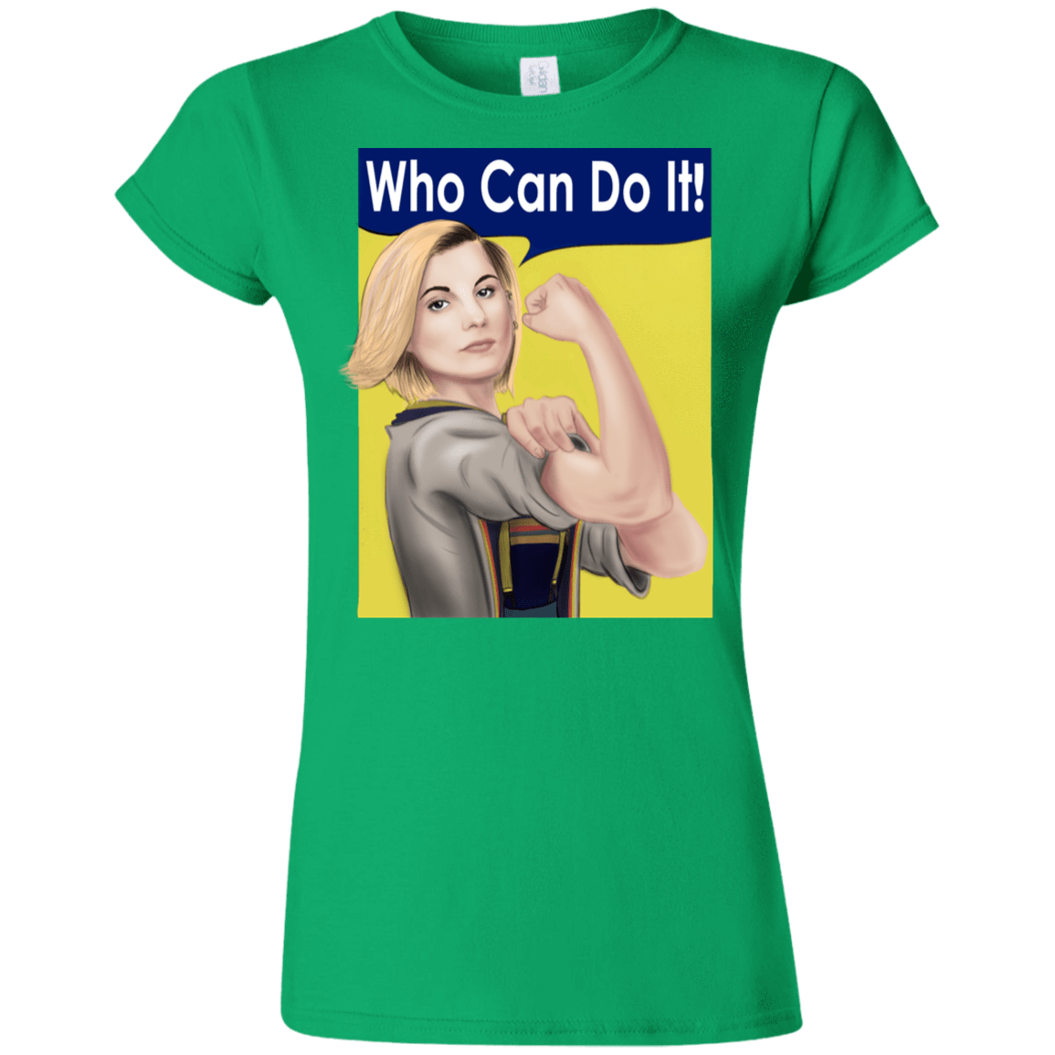 T-Shirts Irish Green / S Who Can Do It Junior Slimmer-Fit T-Shirt