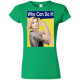 T-Shirts Irish Green / S Who Can Do It Junior Slimmer-Fit T-Shirt