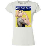 T-Shirts White / S Who Can Do It Junior Slimmer-Fit T-Shirt