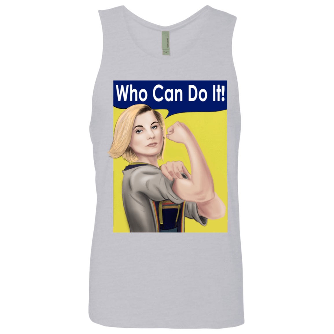 T-Shirts Heather Grey / S Who Can Do It Men's Premium Tank Top