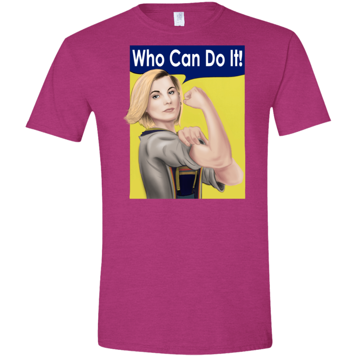 T-Shirts Antique Heliconia / S Who Can Do It Men's Semi-Fitted Softstyle