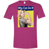 T-Shirts Antique Heliconia / S Who Can Do It Men's Semi-Fitted Softstyle