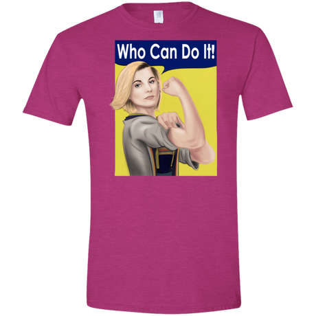 T-Shirts Antique Heliconia / S Who Can Do It Men's Semi-Fitted Softstyle