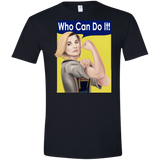 T-Shirts Black / X-Small Who Can Do It Men's Semi-Fitted Softstyle