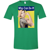 T-Shirts Heather Irish Green / S Who Can Do It Men's Semi-Fitted Softstyle