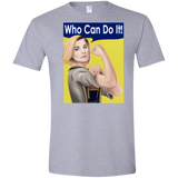 T-Shirts Sport Grey / X-Small Who Can Do It Men's Semi-Fitted Softstyle