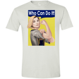 T-Shirts White / X-Small Who Can Do It Men's Semi-Fitted Softstyle