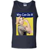 T-Shirts Navy / S Who Can Do It Men's Tank Top