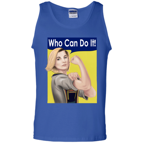 T-Shirts Royal / S Who Can Do It Men's Tank Top