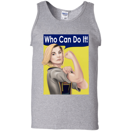 T-Shirts Sport Grey / S Who Can Do It Men's Tank Top
