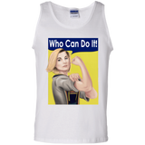 T-Shirts White / S Who Can Do It Men's Tank Top