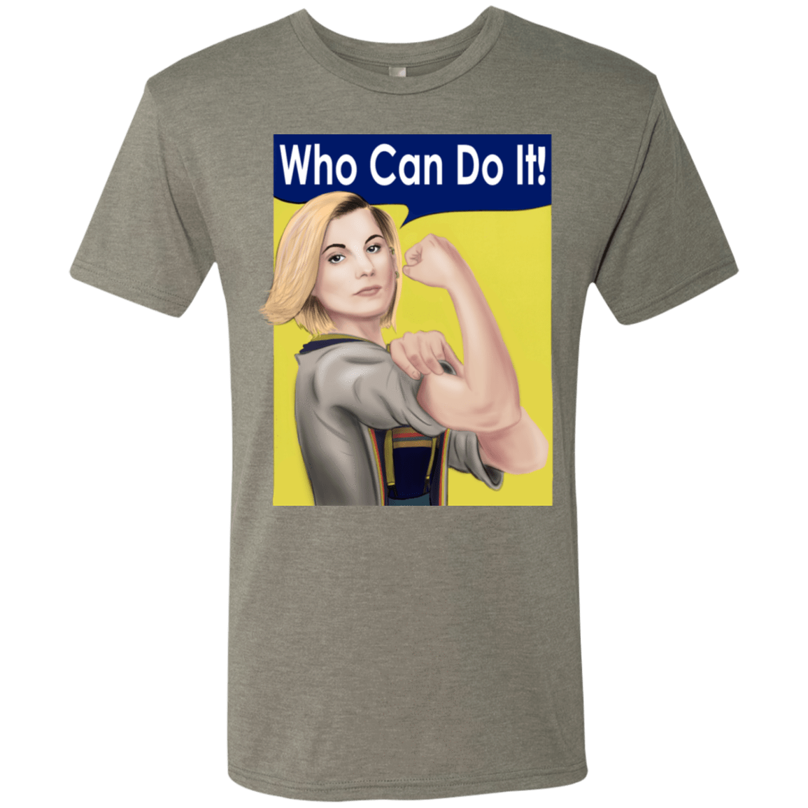 T-Shirts Venetian Grey / S Who Can Do It Men's Triblend T-Shirt