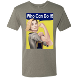 T-Shirts Venetian Grey / S Who Can Do It Men's Triblend T-Shirt