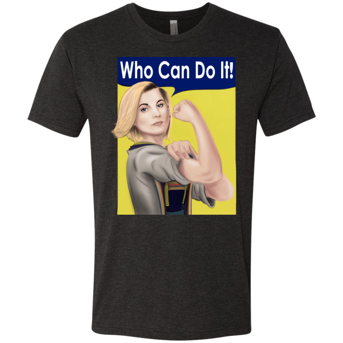 T-Shirts Vintage Black / S Who Can Do It Men's Triblend T-Shirt