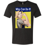 T-Shirts Vintage Black / S Who Can Do It Men's Triblend T-Shirt