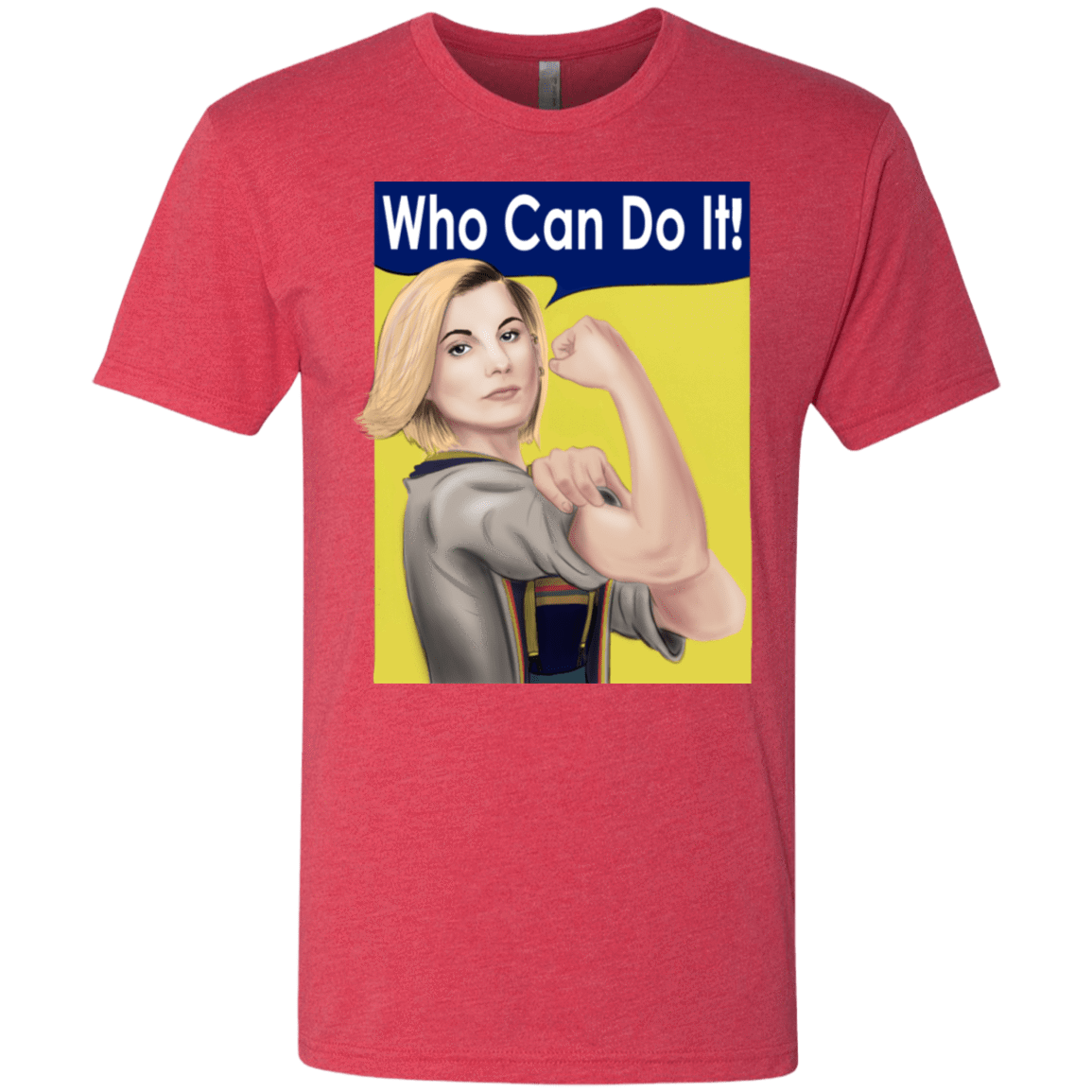T-Shirts Vintage Red / S Who Can Do It Men's Triblend T-Shirt