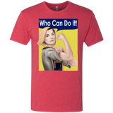 T-Shirts Vintage Red / S Who Can Do It Men's Triblend T-Shirt