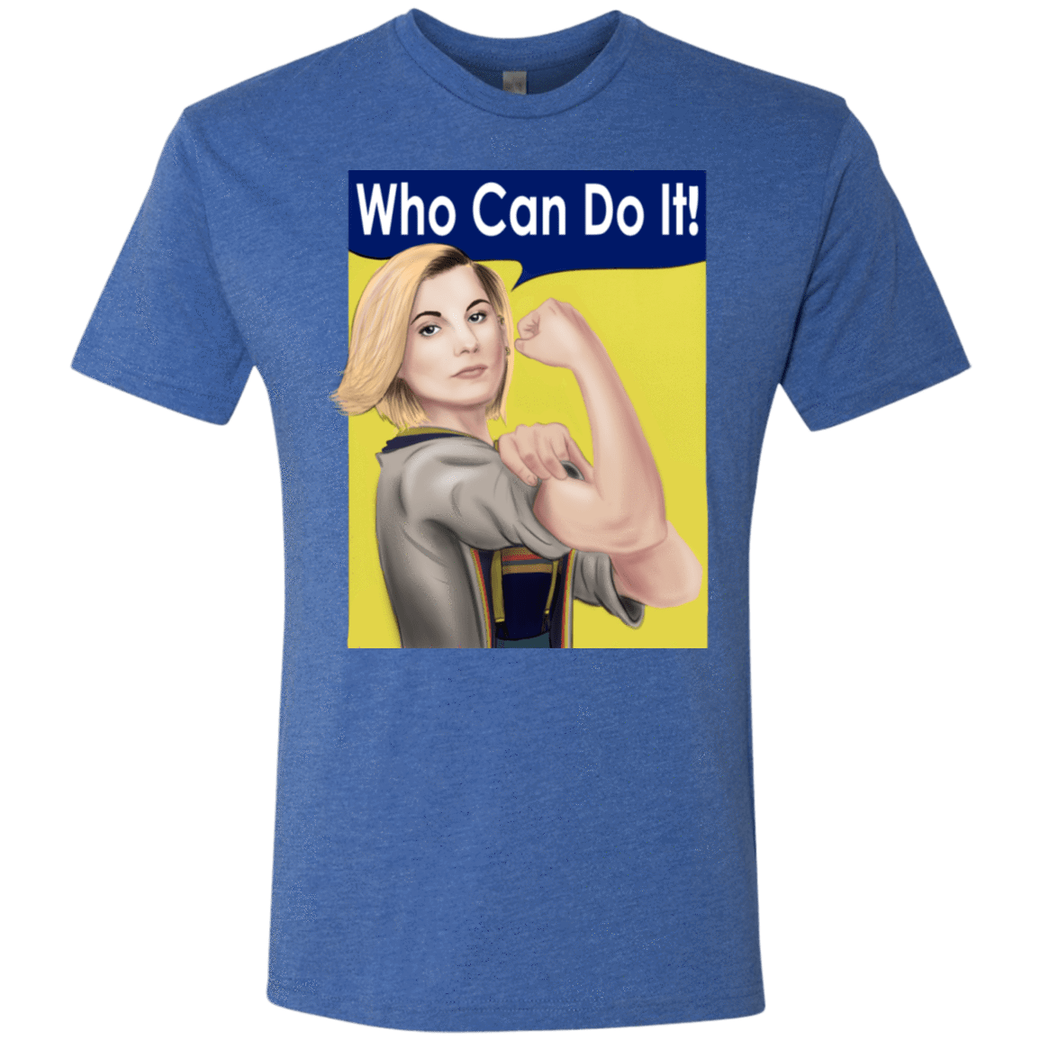 T-Shirts Vintage Royal / S Who Can Do It Men's Triblend T-Shirt