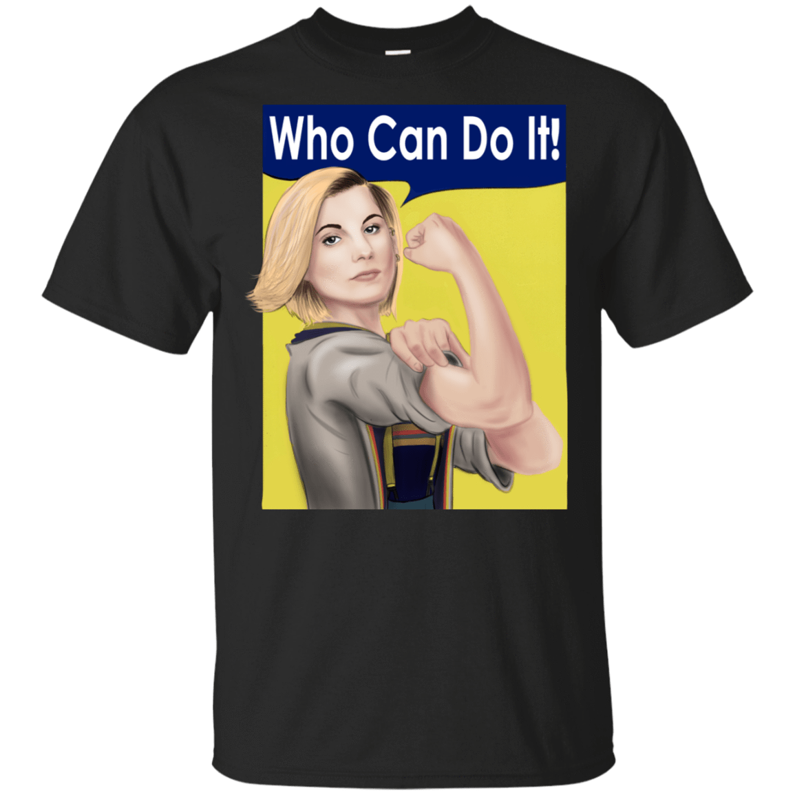 T-Shirts Black / S Who Can Do It T-Shirt