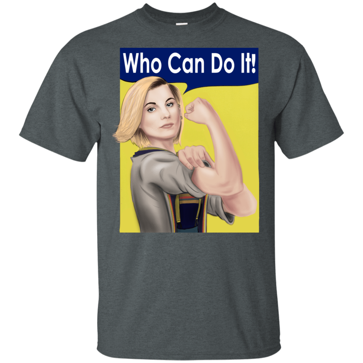 T-Shirts Dark Heather / S Who Can Do It T-Shirt