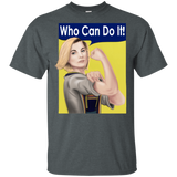 T-Shirts Dark Heather / S Who Can Do It T-Shirt