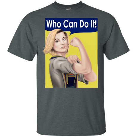 T-Shirts Dark Heather / S Who Can Do It T-Shirt