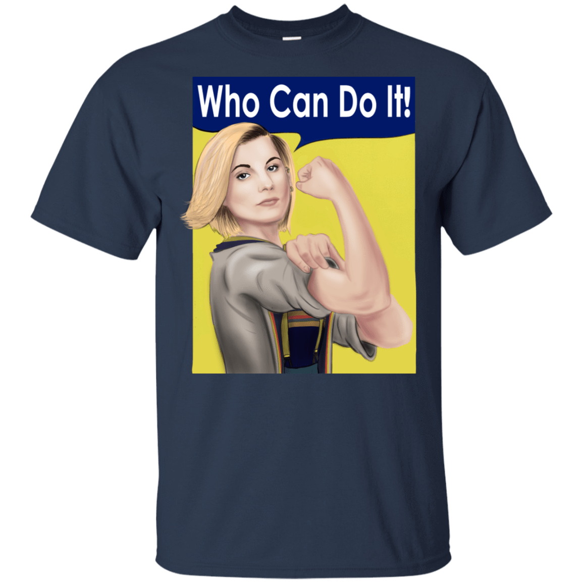 T-Shirts Navy / S Who Can Do It T-Shirt