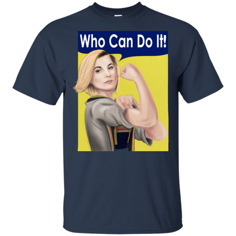 T-Shirts Navy / S Who Can Do It T-Shirt