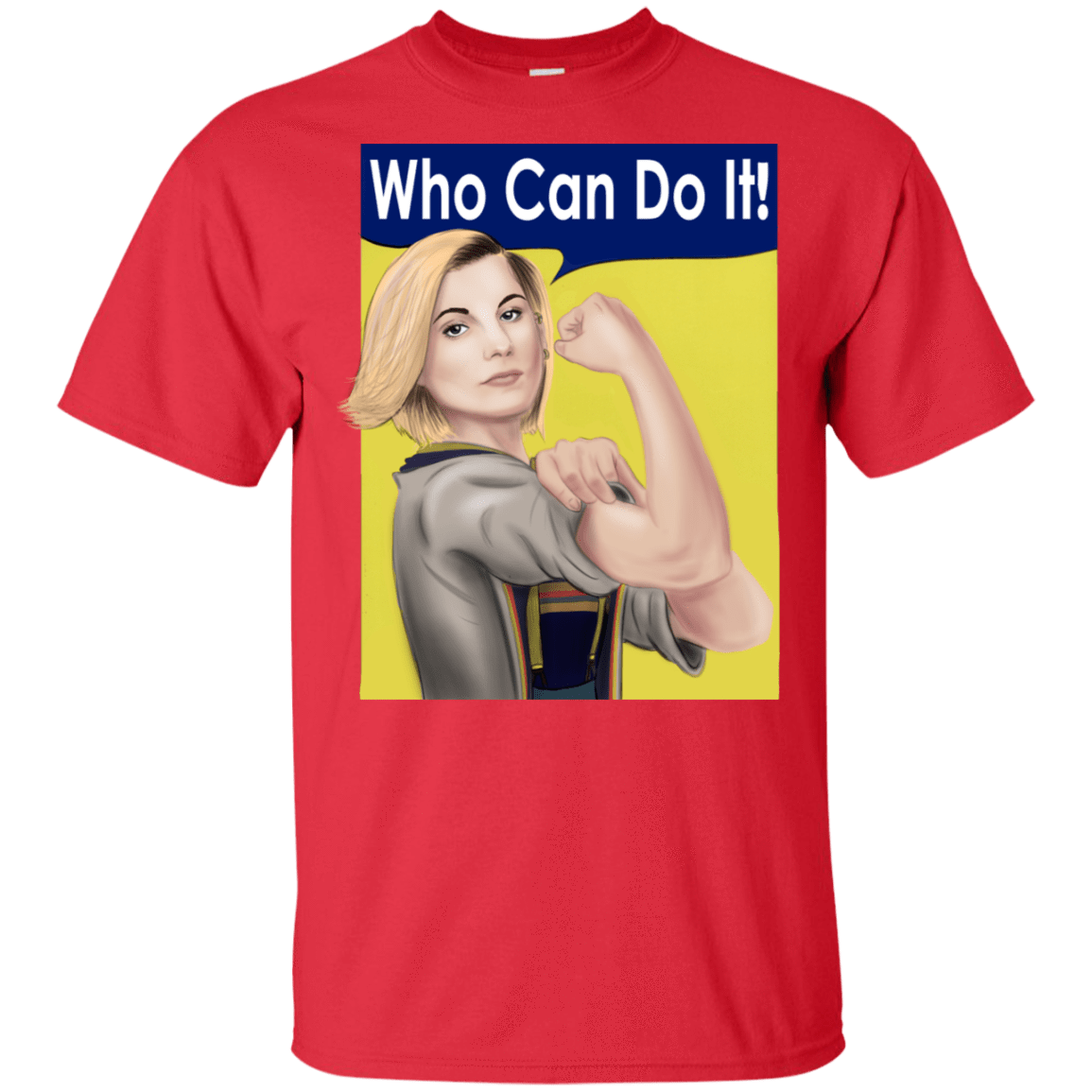 T-Shirts Red / S Who Can Do It T-Shirt