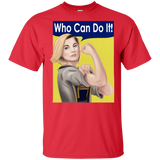 T-Shirts Red / S Who Can Do It T-Shirt