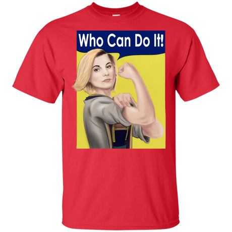 T-Shirts Red / S Who Can Do It T-Shirt